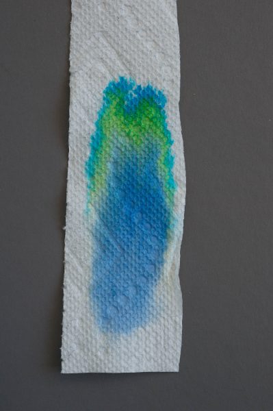 Montblanc Blue Hour Twilight Blue ink chromatography