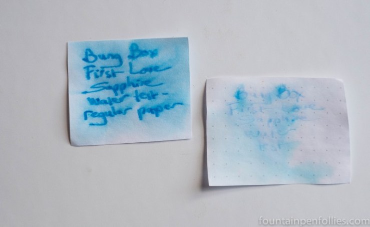 Bung Box First Love Sapphire water resistance