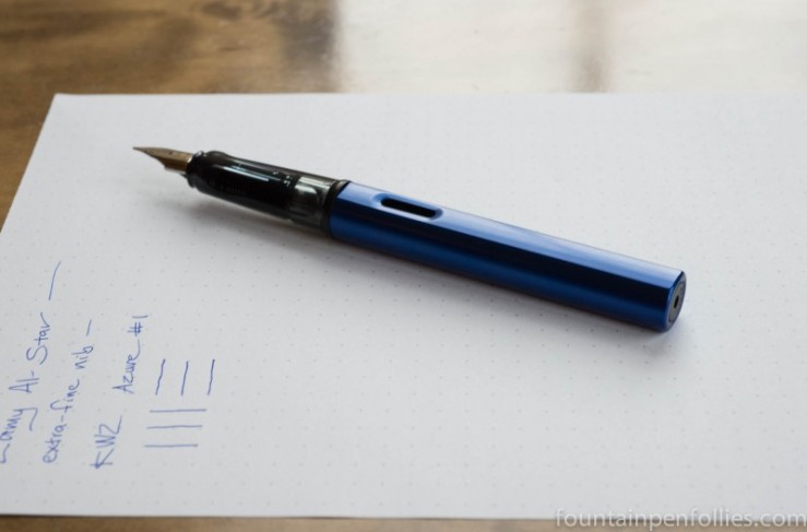 Lamy Al-Star Ocean Blue fountain pen