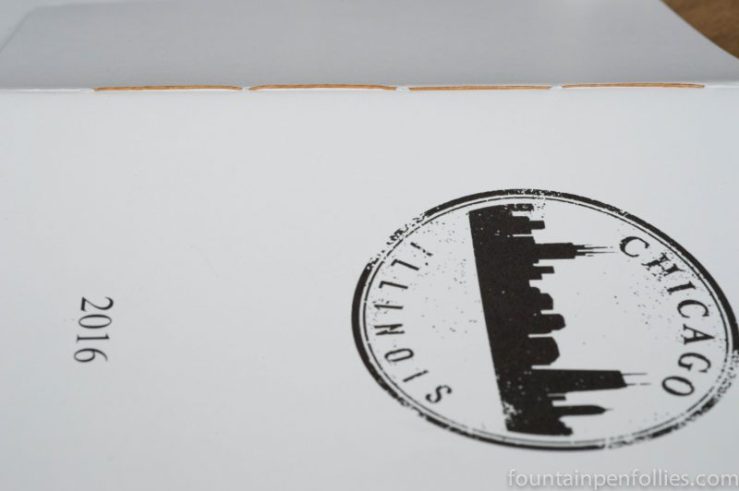 Curnow River A5 Journal binding