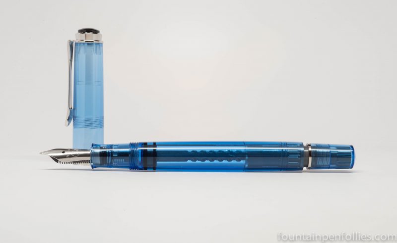 Pen of the Day: Pelikan M205 Transparent Blue – Fountain Pen Follies
