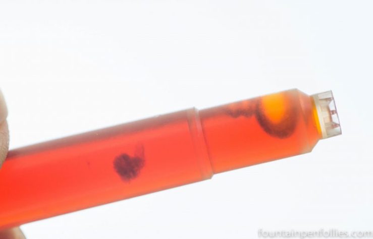 Montblanc Golden Yellow Ink cartridge with SITB