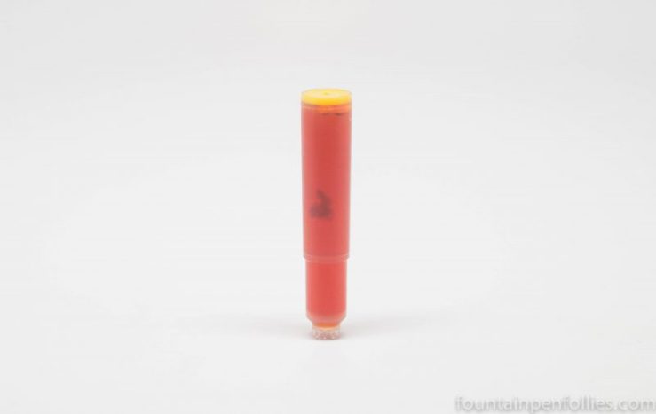 Montblanc Golden Yellow Ink cartridge with SITB