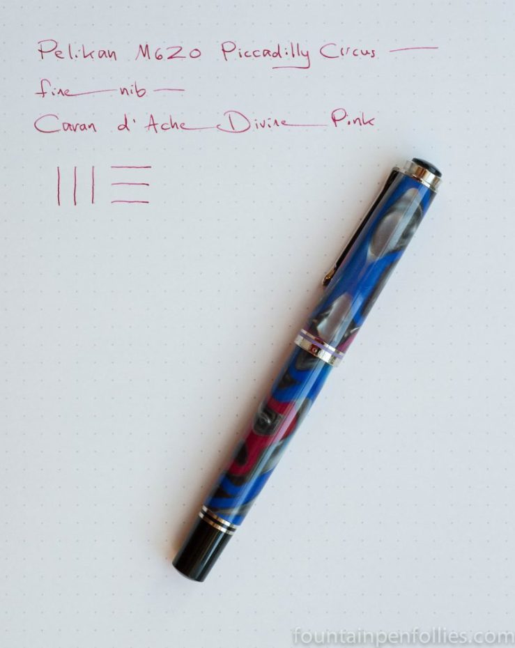 Pelikan M620 Piccadilly Circus fountain pen