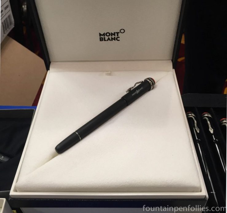 2016 Chicago Pen Show Montblanc Rouge et Noir Limited Edition 1906