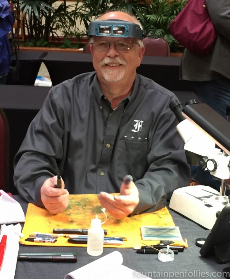 2016 Chicago Pen Show Jim Rouse of Franklin-Christoph