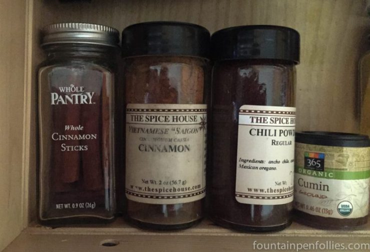 spice drawer