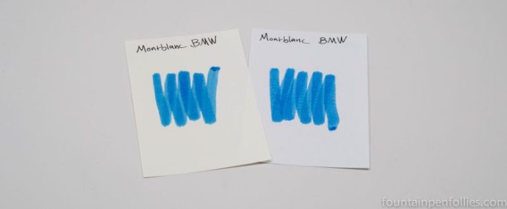 Montblanc BMW ink swabs