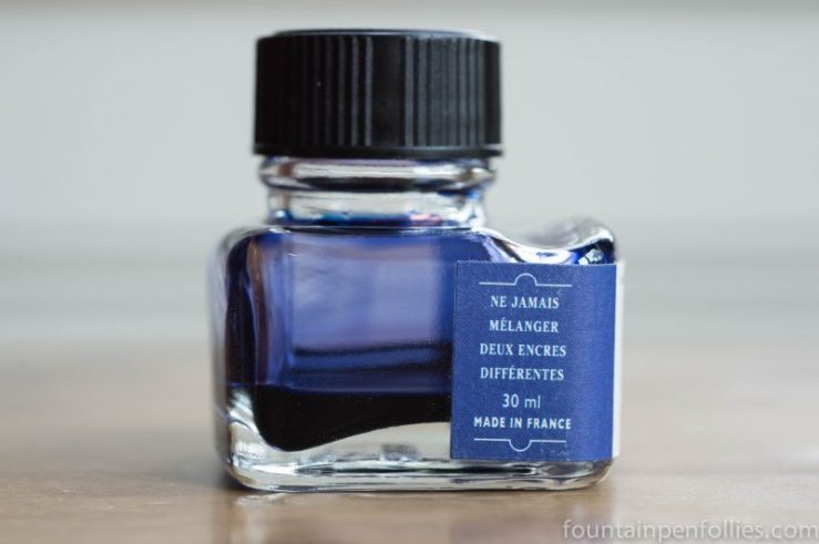 J. Herbin ink bottle nearly empty