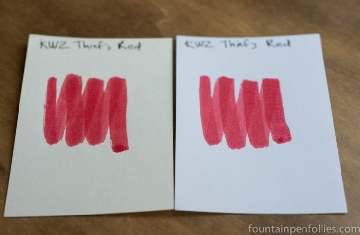 KWZ Thief's Red ink swabs