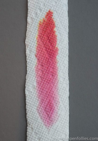 KWZ Thief's Red ink chromatography