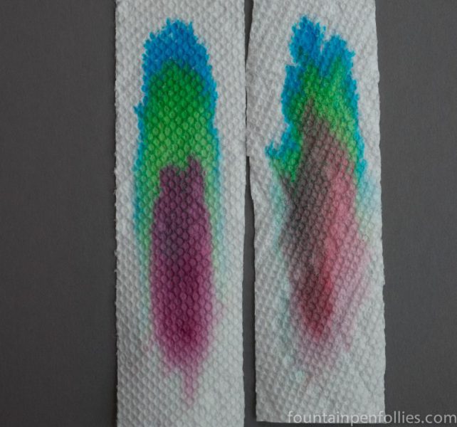 KWZ Foggy Green and KWZ Rotten Green chromatography