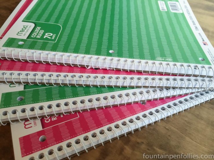 Mead 70 Sheet Spiral Notebook