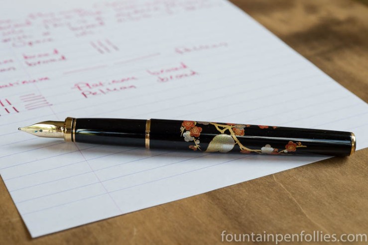 Platinum Classic Maki-e fountain pen
