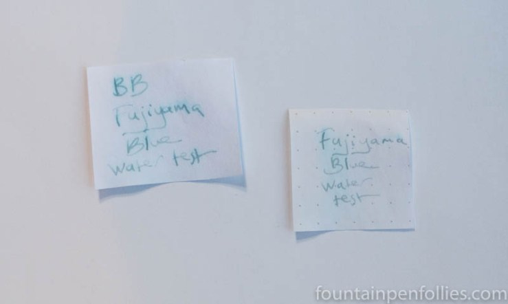 Bung Box Fujiyama Blue water resistance