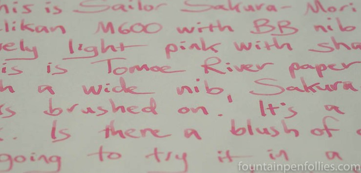 Sailor Sakura-Mori writing sample