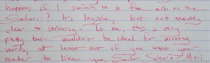 Sailor Sakura-Mori writing sample