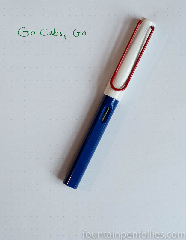 Go Cubs Lamy Safari modification