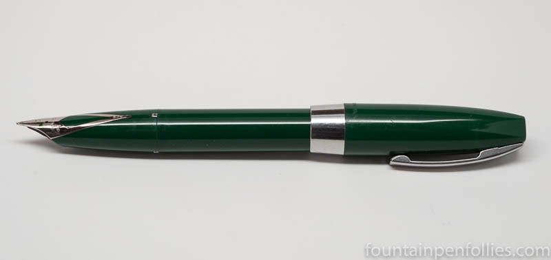 Pen of the Day: Sheaffer PFM I in Green with Caran d'Ache Delicate