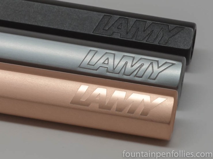 Lamy Lx compared to Lamy Al-Star and Lamy Safari