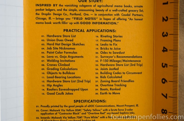 Field Notes Utility Edition