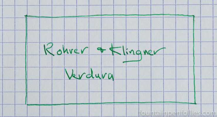 Rohrer & Klingner Verdura