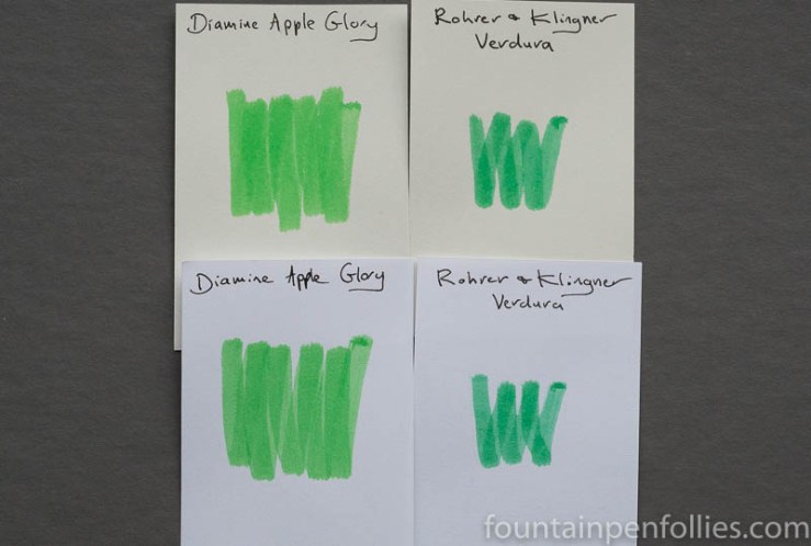 Rohrer & Klingner Verdura swab comparisons