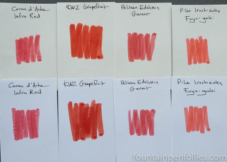 KWZ Grapefruit Swab Comparison