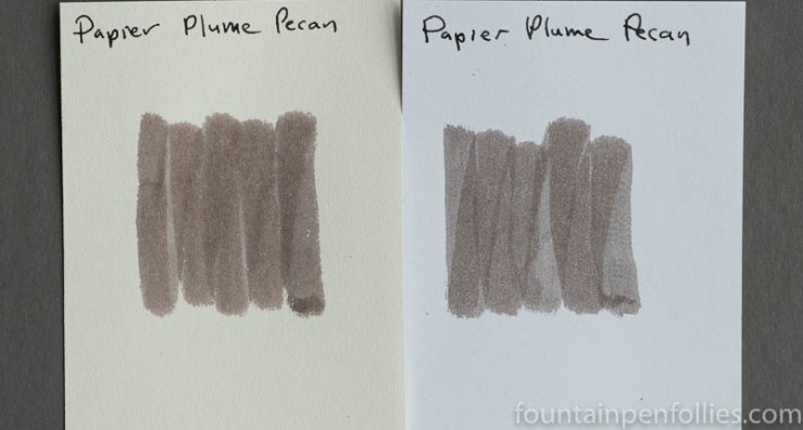 Papier Plume Pecan swab