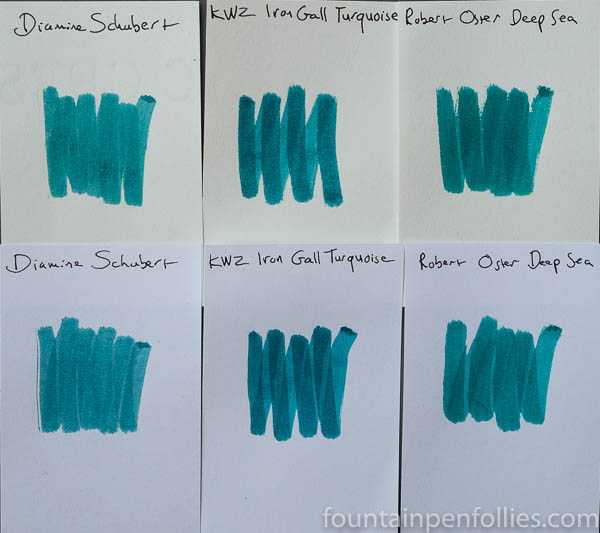 Robert Oster Deep Sea swabs comparison