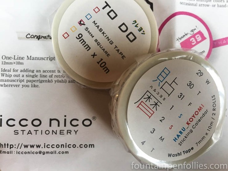 Icco Nico washi tape