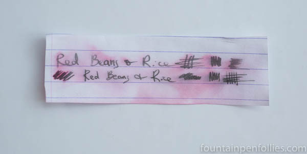 Papier Plume Red Beans and Rice water resistance