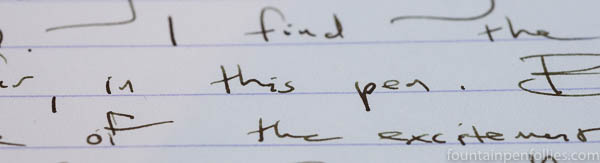 Sailor Rikyu-Cha writing sample