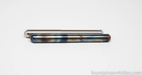 Kaweco Liliput Fireblue and Liliput Stainless Steel