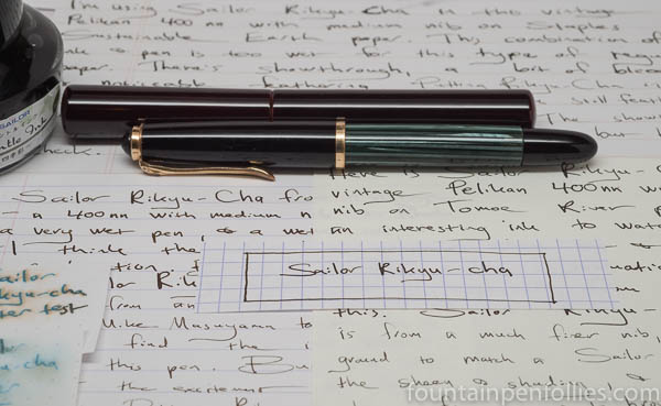 Sailor Rikyu-Cha writing sample