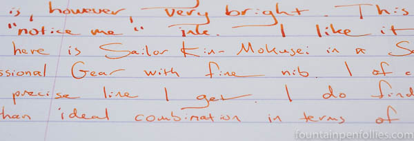 Sailor Kin-Mokusei writing sample