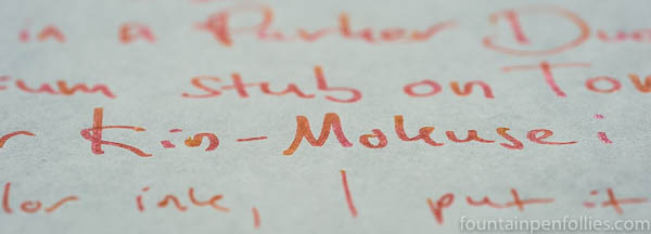 Sailor Kin-Mokusei writing sample