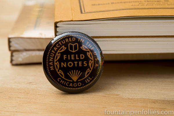 Field Notes Dime Novel pin