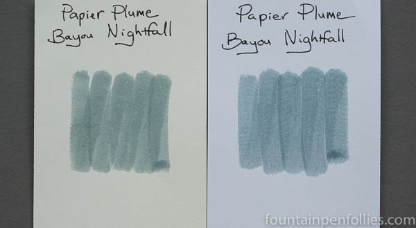 Papier Plume Bayou Nightfall swabs