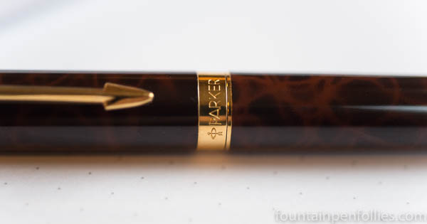 Parker 75 Thuya Laque detail