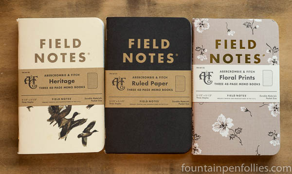 Field Notes Abercrombie & Fitch special edition