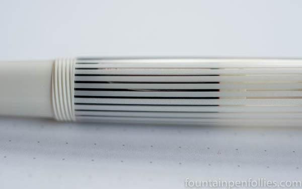 Pelikan M605 White Transparent with Pelikan Edelstein Ruby