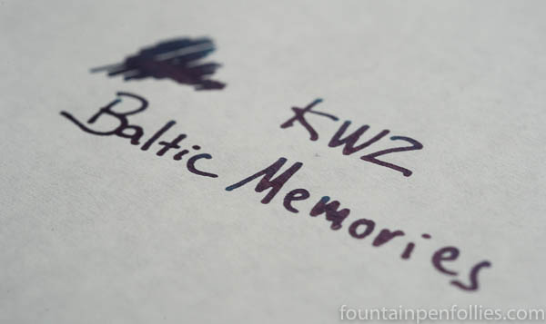 KWZ Baltic Memories writing sample