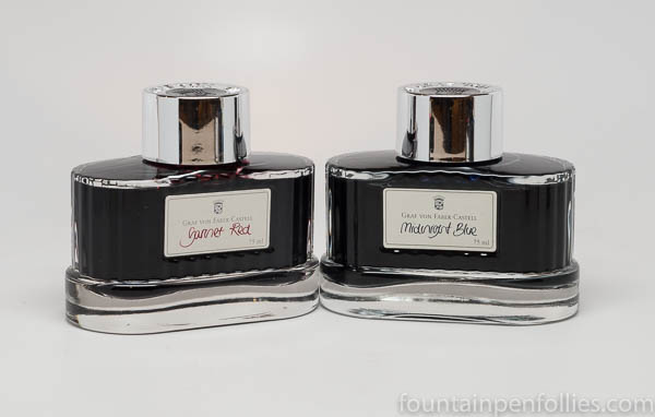 Graf von Faber-Castell Garnet Red and Midnight Blue