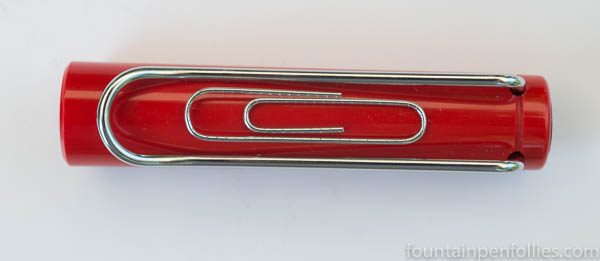 Lamy Safari red fountain pen