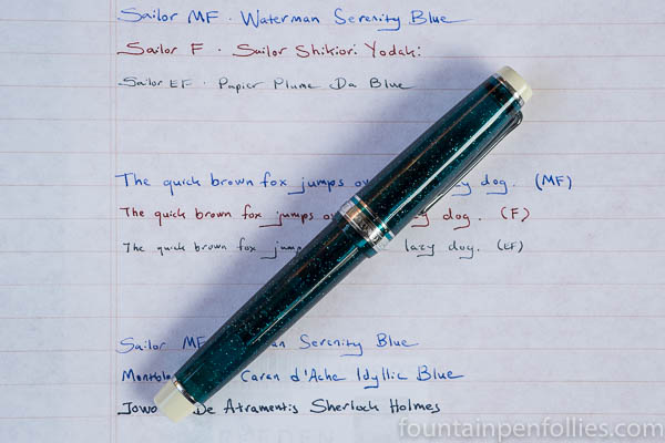 Sailor Shooting Star of Jonuma fountain pen