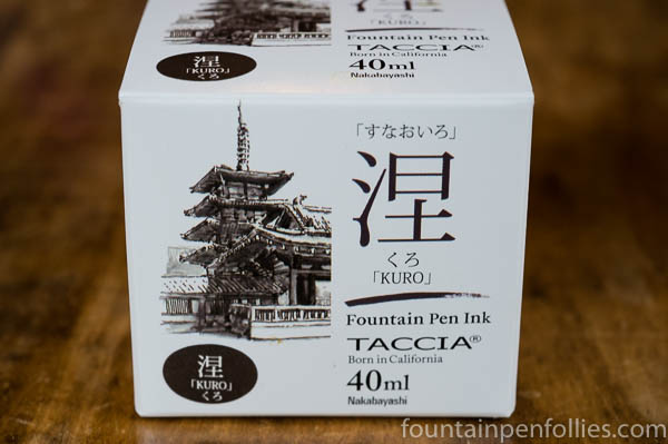 Taccia Kuro fountain pen ink
