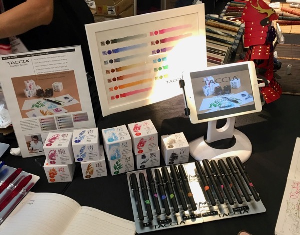 Taccia pen show ink display