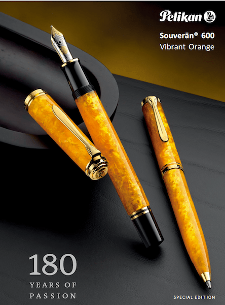 Pelikan M600 Vibrant Orange