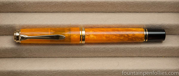 Pelikan M600 Vibrant Orange fountain pen